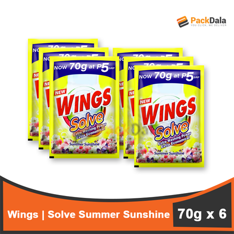 Picture of Wings Solve Summer Sunshine 70g or 60gx25x150 nrp