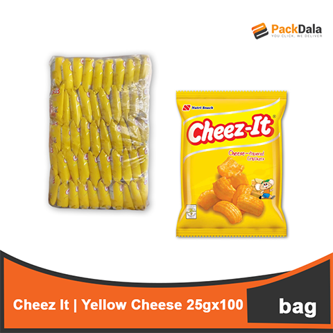 Picture of Cheez It Yellow Cheese Flavor 100x25g  rp BAG