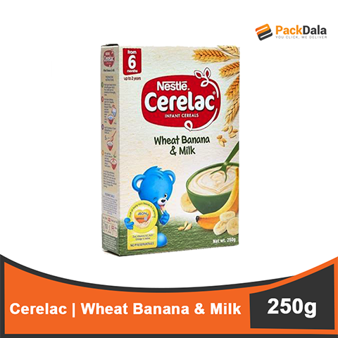 Picture of CERELAC Wheat Banana&Milk 250gx24 BOX