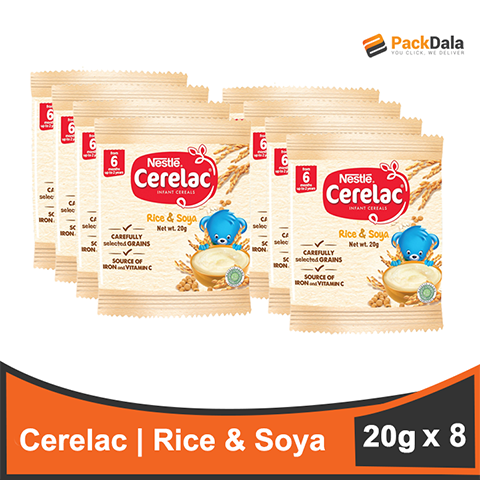 Picture of Cerelac Rice and Soya 20gx8x16 TIE