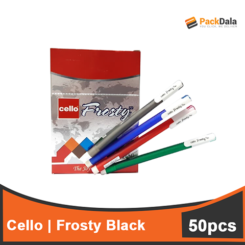 Picture of Cello Frosty Black 50pc per bx rp