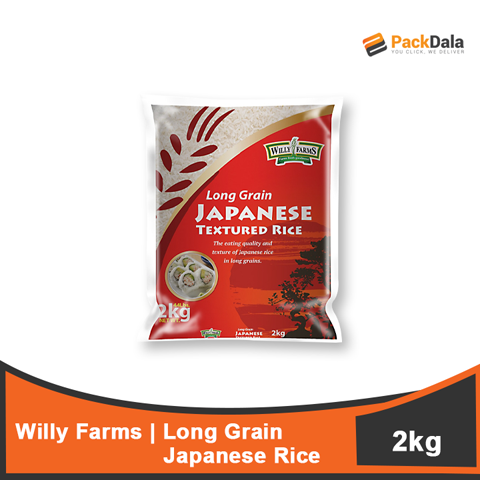 Picture of Willy Farms Long Grain Jap Rice 2kg nrp